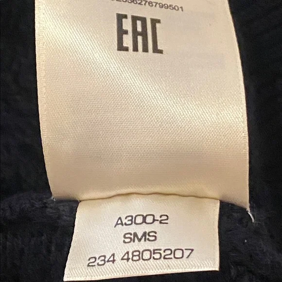 Gant Navy Blue Cotton V Neck sweater ladies size S - Picture 7 of 11